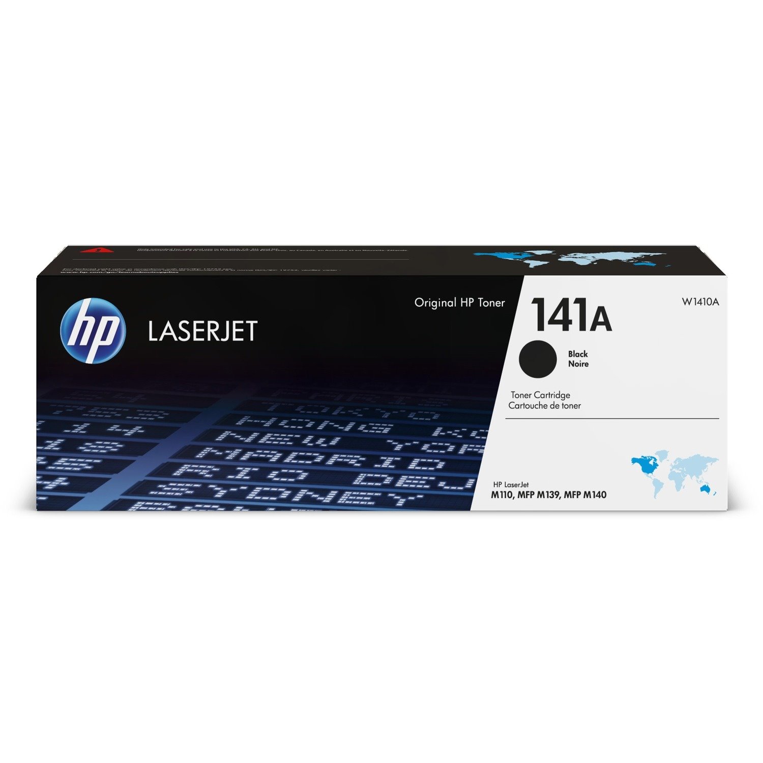 HP 141A Original Laser Toner Cartridge - Black - 1 Each