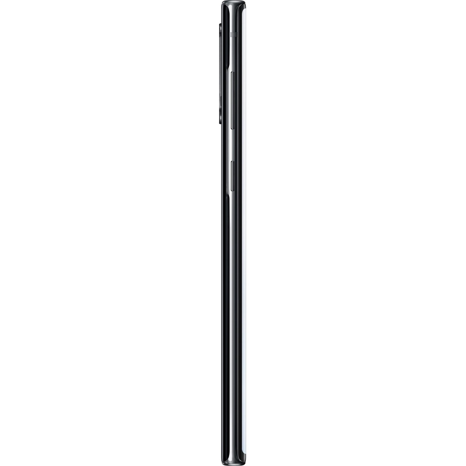 Samsung Galaxy Note10 SM-N970F/DS 256 GB Smartphone - 16 cm (6.3") Dynamic AMOLED Full HD Plus 2280 x 1080 - Dual-core (2 Core) 2.73 GHz + Cortex A75 Dual-core (2 Core) 2.40 GHz + Cortex A55 Quad-core (4 Core) 1.90 GHz - 8 GB RAM - Android 9.0 Pie - 4G - Aura Black