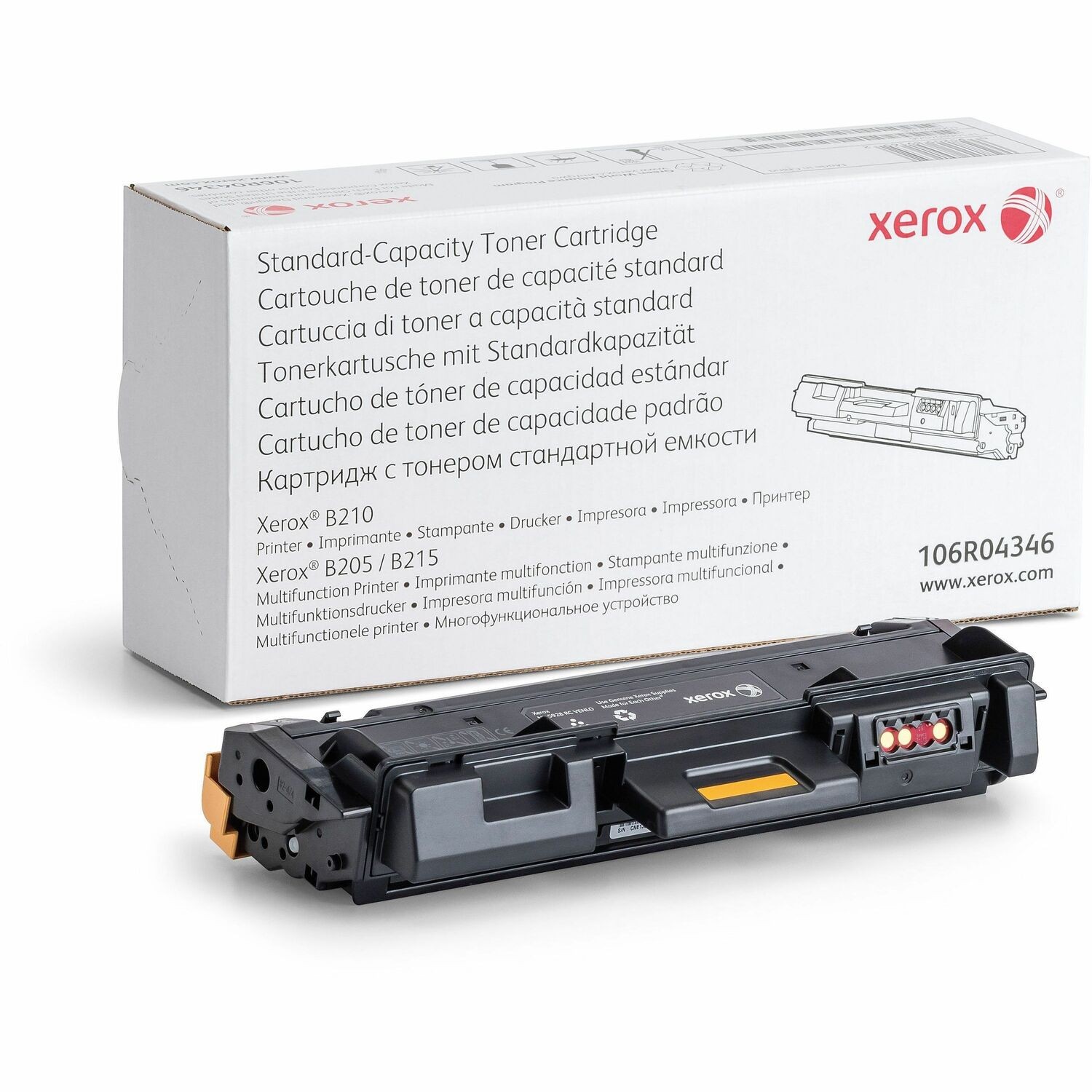 Xerox Origineel Standaard Rendement Laser Tonercartridge - Zwart Verpakking