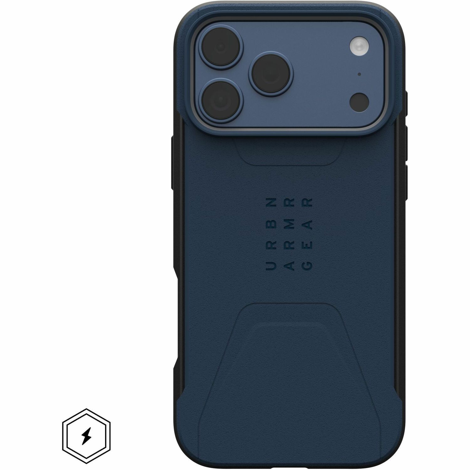 Urban Armor Gear Civilian Robuust Case voor Apple iPhone 17 Pro Max Smartphone - Mallard
