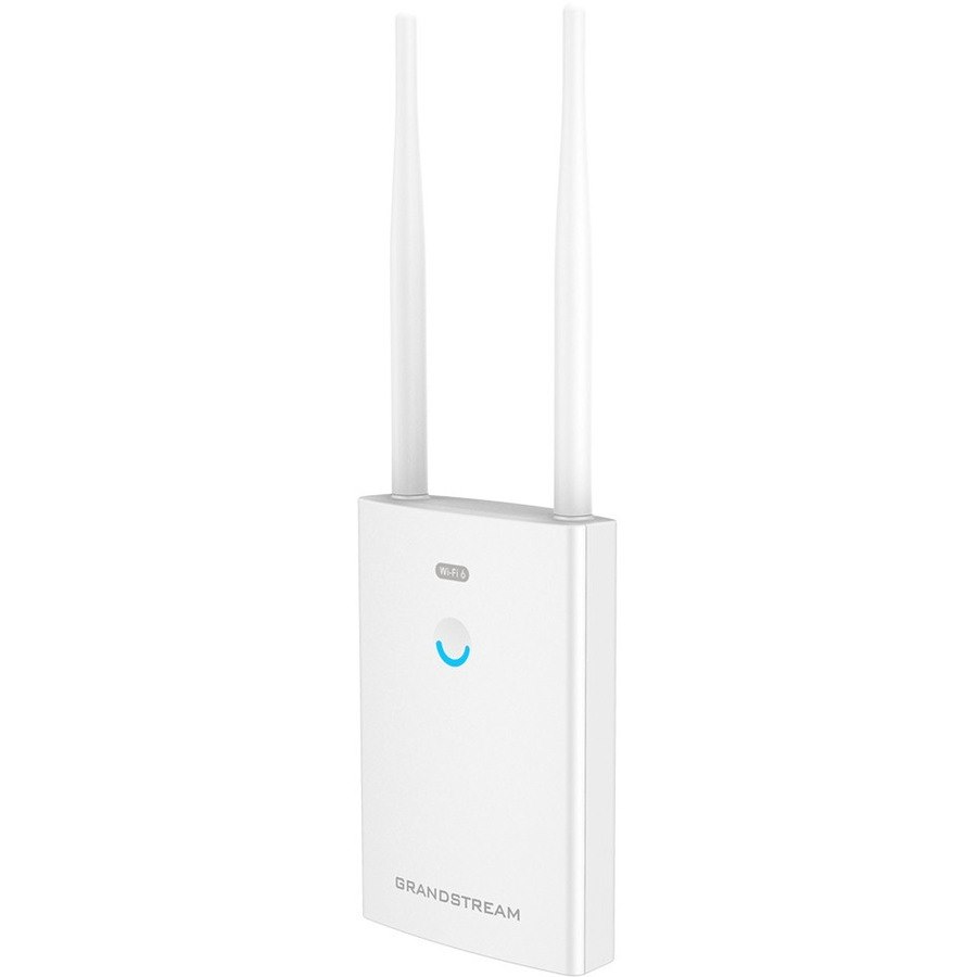 Grandstream GWN7660LR Dual Band IEEE 802.11 a/b/g/n/ac/ax 1.77 Gbit/s Wireless Access Point - Outdoor