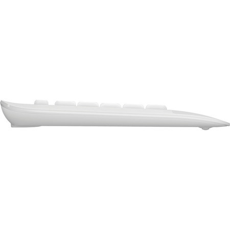Logitech Signature K650 Keyboard - Wireless Connectivity - USB Interface - English - Off White, White