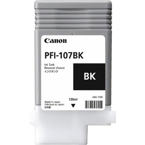 Canon 107BK Original Inkjet Ink Cartridge - Black - 1 Pack