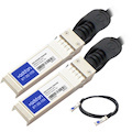 AddOn Cisco® SFP-H10GB-CU2M to HP® JD096C-2M Compatible TAA Compliant 10GBase-CU SFP+ to SFP+ Direct Attach Cable (Passive Twinax, 2m)