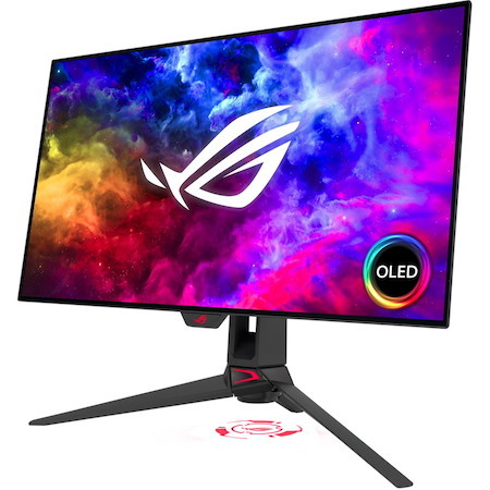 Asus ROG Swift PG27AQDM 27" Class WQHD Gaming OLED Monitor - 16:9 - Black