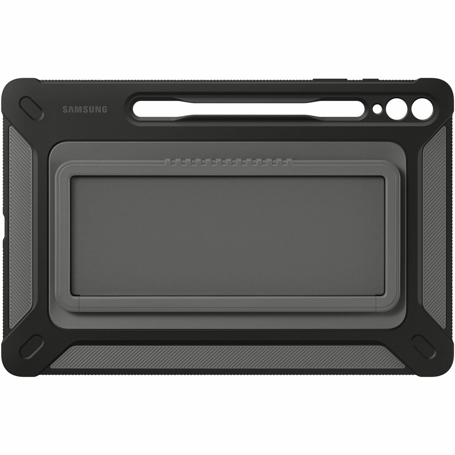 Samsung Rugged Case for Samsung Galaxy Tab S9+ Smartphone, Stylus - Titan - 1