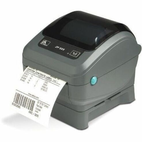 Zebra ZP505 Direct Thermal Printer - Monochrome - Desktop - Label Print - USB - Serial - Parallel