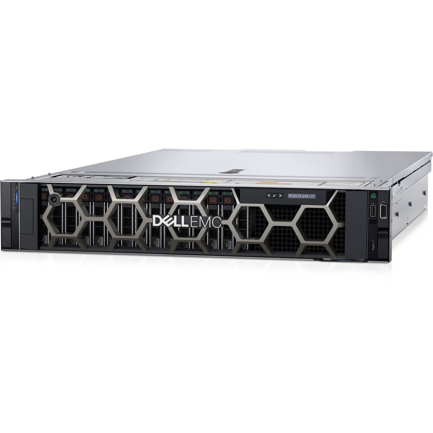 Dell EMC PowerEdge R550 2U Rack Server - 1 x Intel Xeon Silver 4310 2.10 GHz - 16 GB RAM - 480 GB SSD - (1 x 480GB) SSD Configuration - 12Gb/s SAS Controller