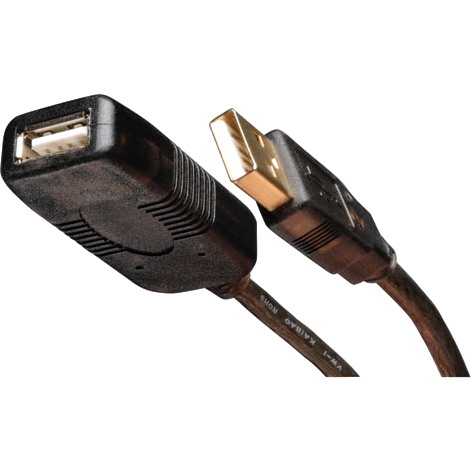 Eaton Tripp Lite Series USB 2.0 Active Extension Repeater Cable (A M/F), 20M (65.61 ft.)