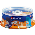 Verbatim DVD-R Life Series 16X 25pk Colors