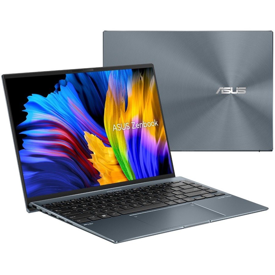Asus Zenbook 14X OLED UX5401 UX5401ZA-L7136X 14" Notebook - 2.8K - Intel Core i7 12th Gen i7-12700H - 16 GB - 512 GB SSD - Pine Gray