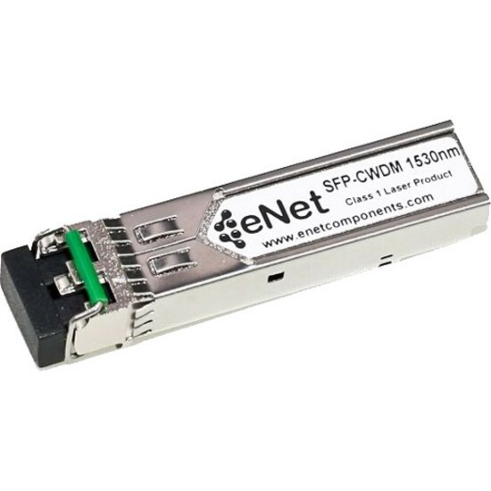 ENET Harmonic Compatible GSF9142-53 TAA Compliant Functionally Identical 1000BASE-CWDM SFP 1530nm 80km Duplex LC Connector