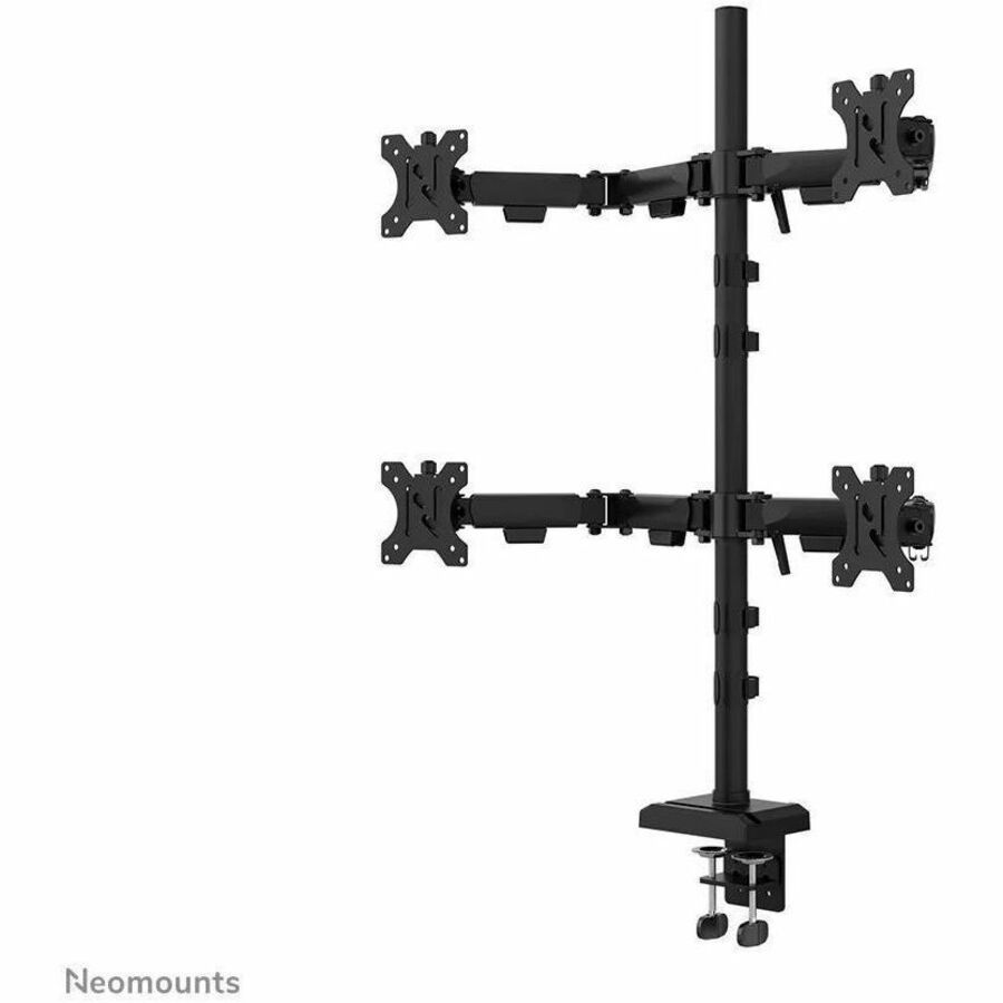 Neomounts NERO Mounting Arm for Monitor, Display - Black