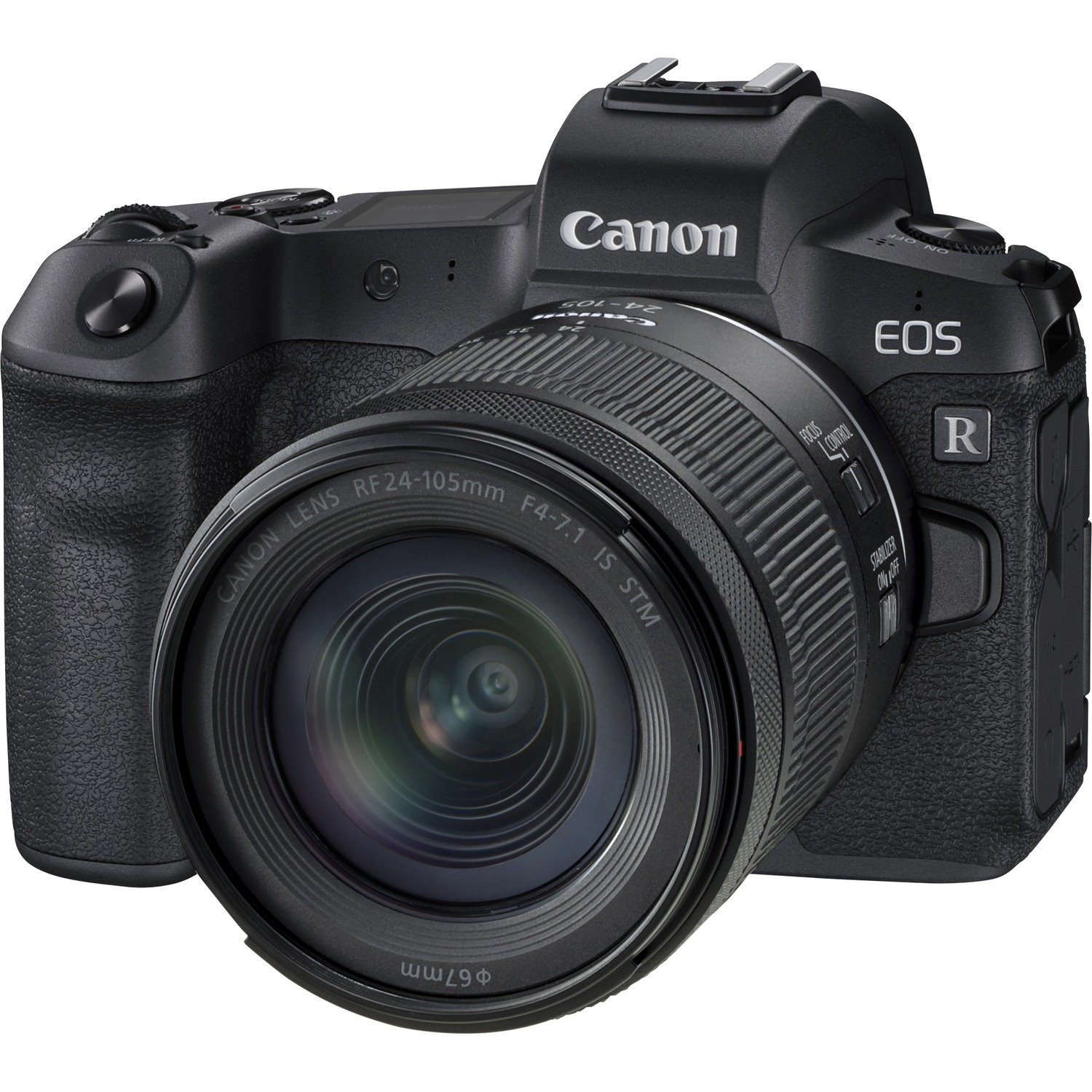 Canon EOS R 30.3 Megapixel Mirrorless Camera with Lens - 0.94" - 4.13" - Black