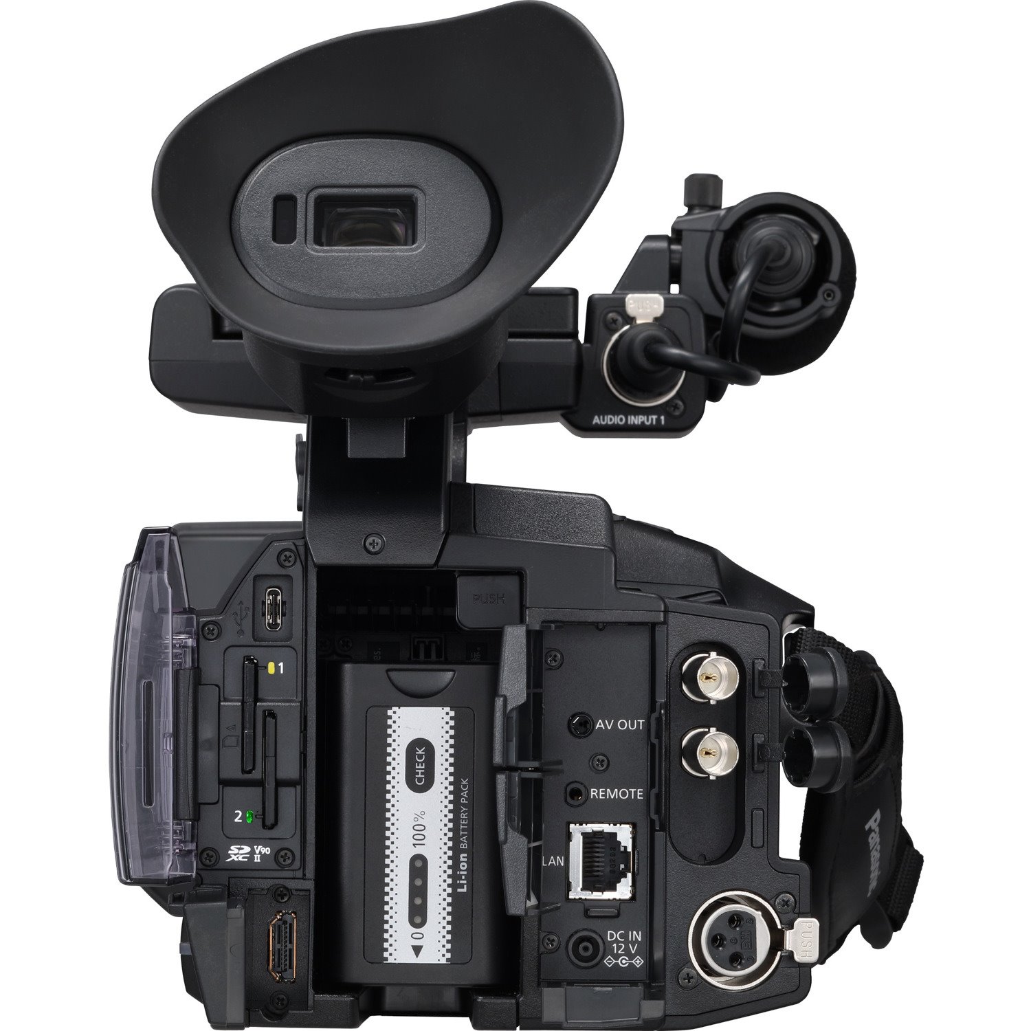 Panasonic AG-CX350 Digital Camcorder - 3.5" LCD Touchscreen - MOS - 4K