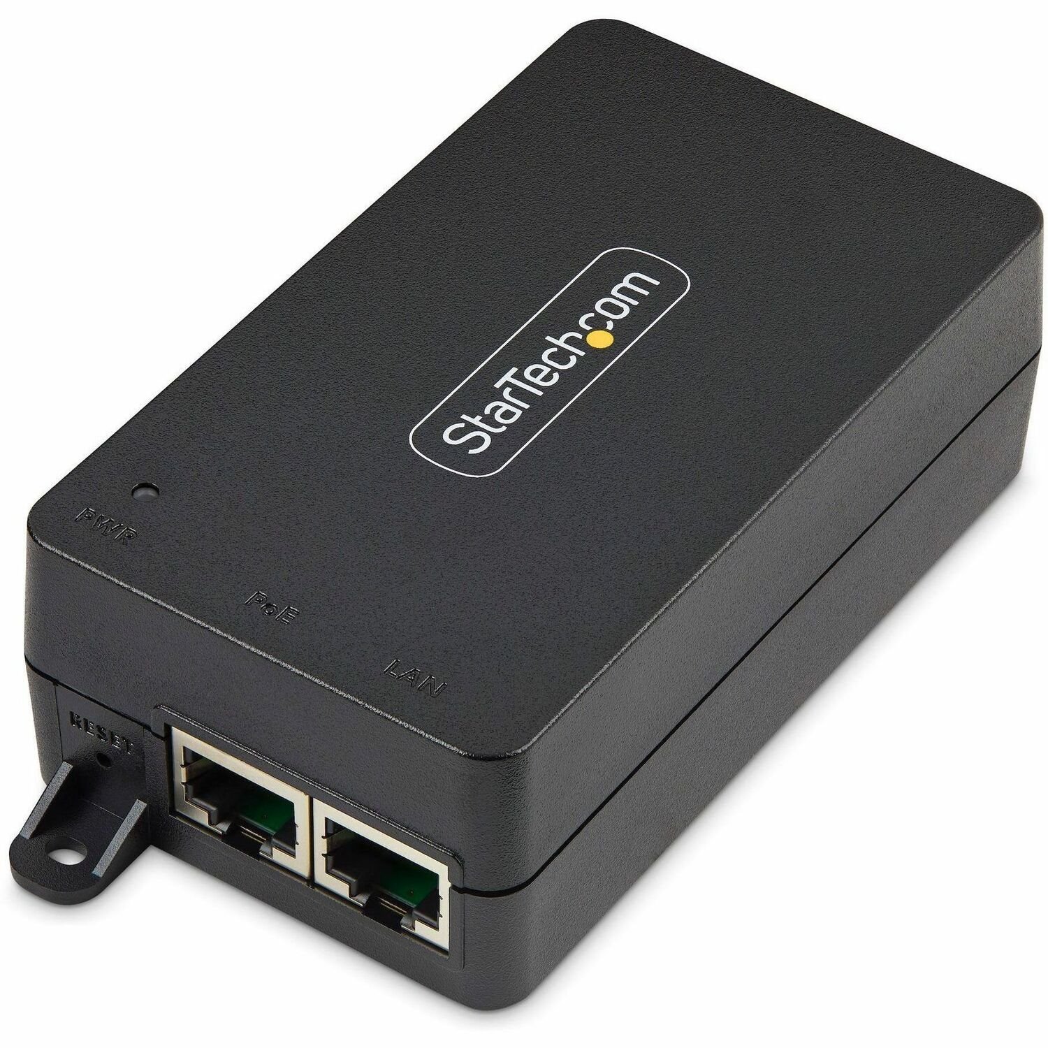 StarTech.com 1-Port 10Gbps Gigabit PoE++ Injector, 60W, 2.5/5/10G Ethernet/10/100/1000M, PoE++ (802.3af/at/bt), Wall Mountable, Unmanaged