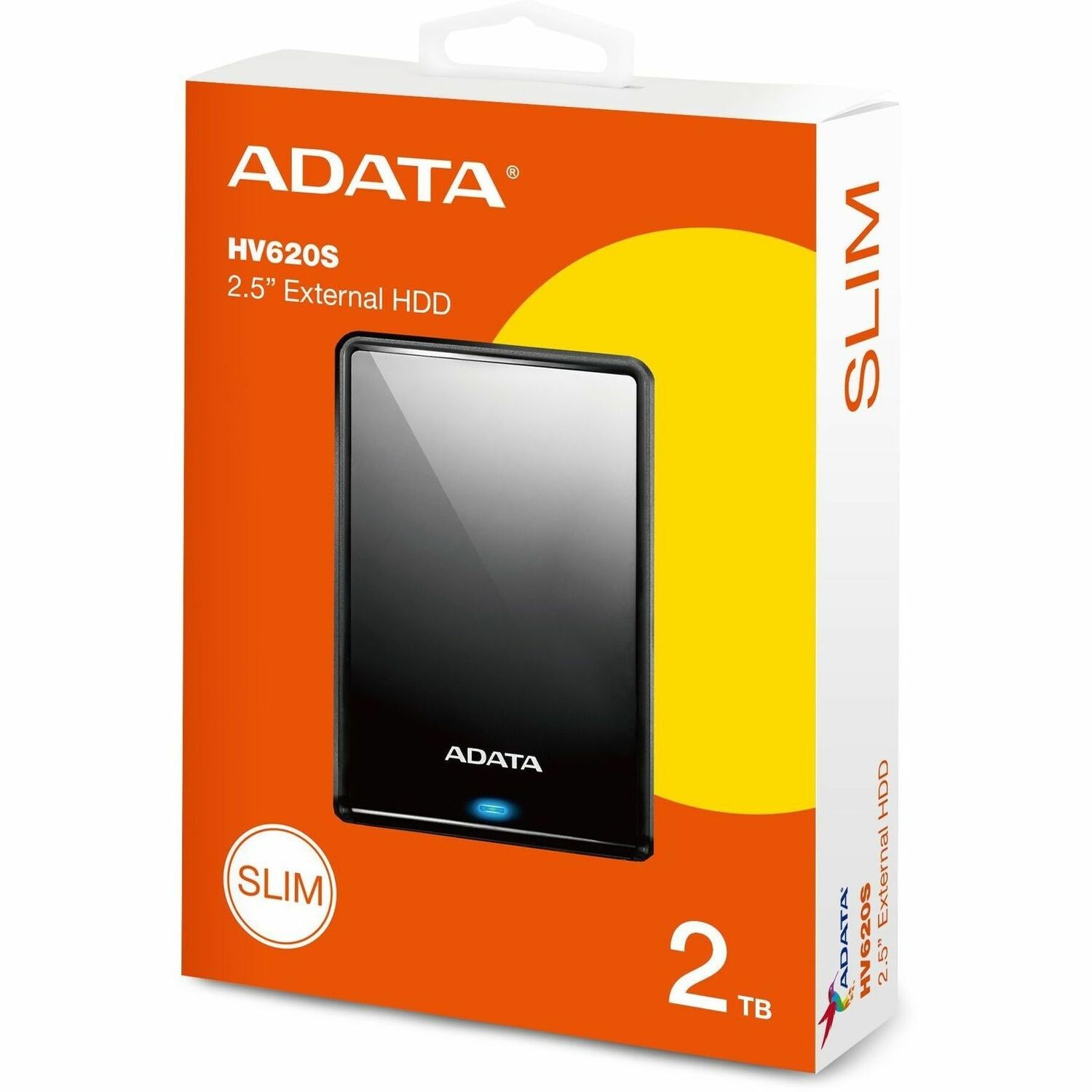 Adata HV620S 2 TB Draagbaar Harde schijf - Extern - Zwart