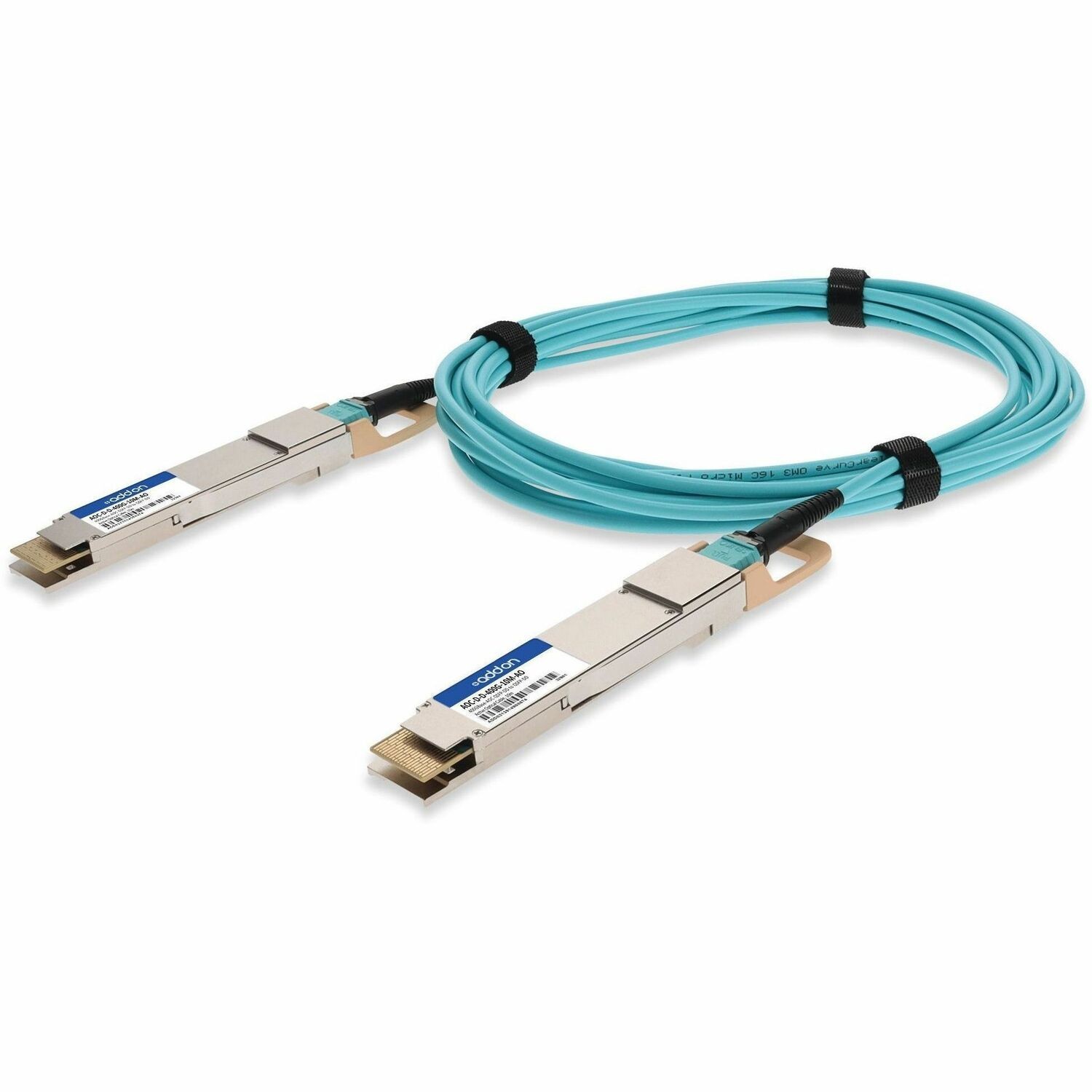 AddOn Arista Networks AOC-D-D-400G-10M Compatible TAA Compliant 400GBase-AOC QSFP-DD to QSFP-DD Active Optical Cable (850nm, MMF, 10m)