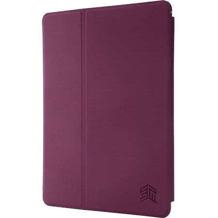 STM Goods Studio Carrying Case (Folio) for 24.6 cm (9.7") Apple iPad Air 2, iPad Air, iPad Pro Tablet - Dark Purple, Transparent