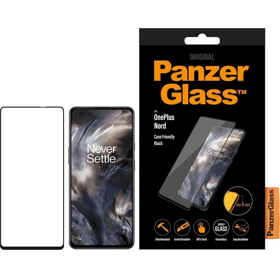 PanzerGlass Gehard glas Schermbescherming - Zwart, Transparant - 1