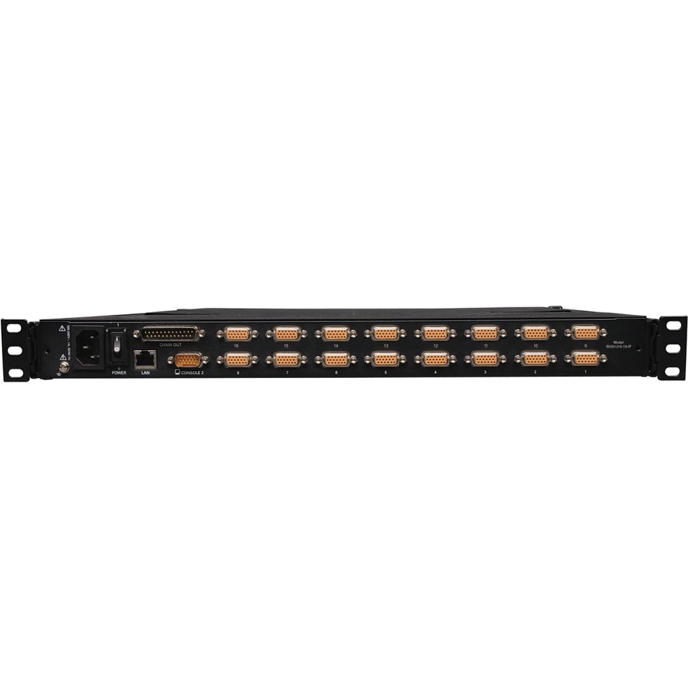 Tripp Lite by Eaton NetDirector 16-Port 1U Rack-Mount Console IP KVM Switch with 19 in. LCD, TAA