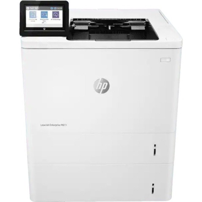 HP LaserJet Enterprise M611x Desktop Laser Printer - Monochrome