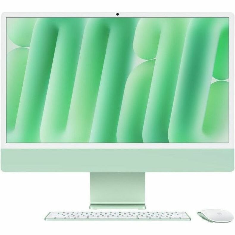 Apple iMac MWV03X/A All-in-One Computer - Apple M4 - 16 GB - 512 GB SSD - 24" 4.5K - Desktop - Green