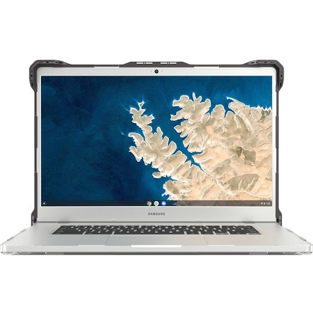 MAXCases Extreme Shell-L Rugged New Case for Samsung Chromebook, Notebook - Textured Grip - Black
