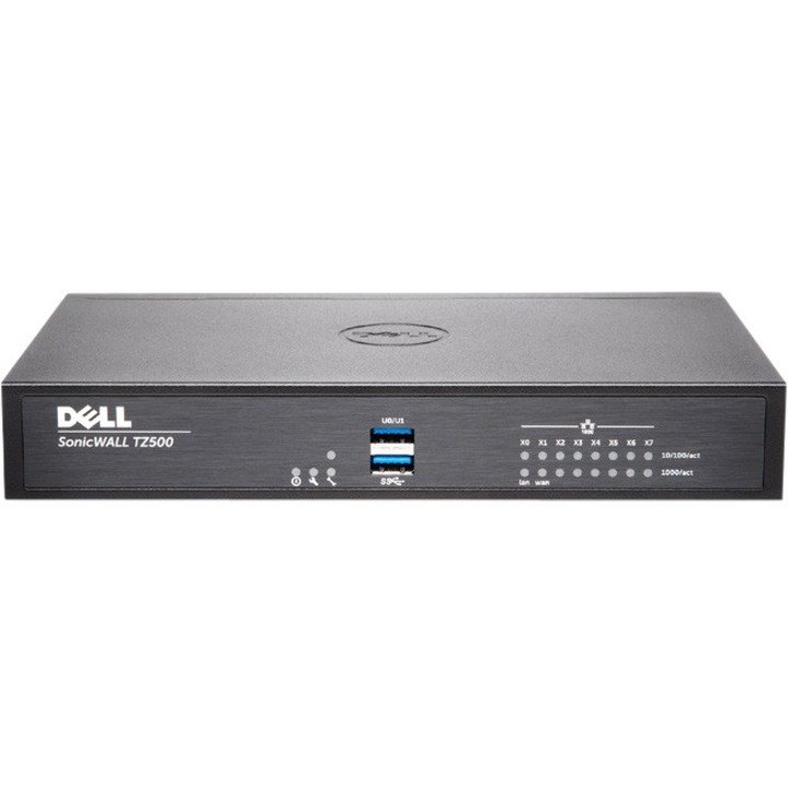 SonicWall TZ500 Network Security/Firewall Appliance Support/Service - TAA Compliant