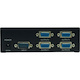 Eaton Tripp Lite Series 4-Port VGA/SVGA Video Splitter with Signal Booster, High Resolution Video, 350MHz, (HD15 M/4xF)