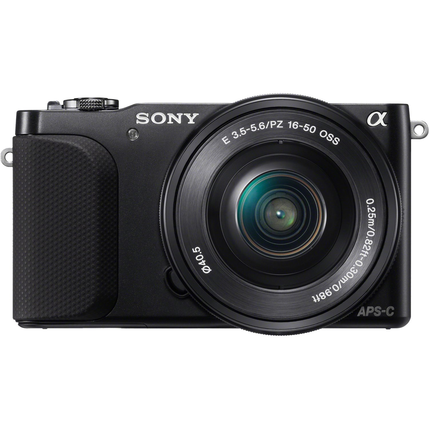 Sony &alpha; NEX NEX-3N 16.1 Megapixel Mirrorless Camera with Lens - 0.63" - 1.97" - Black