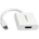 StarTech.com Mini DisplayPort to HDMI Adapter, Mini DP to HDMI Video Converter for Monitor/Display, 1080p, Passive mDP 1.2 to HDMI Adapter
