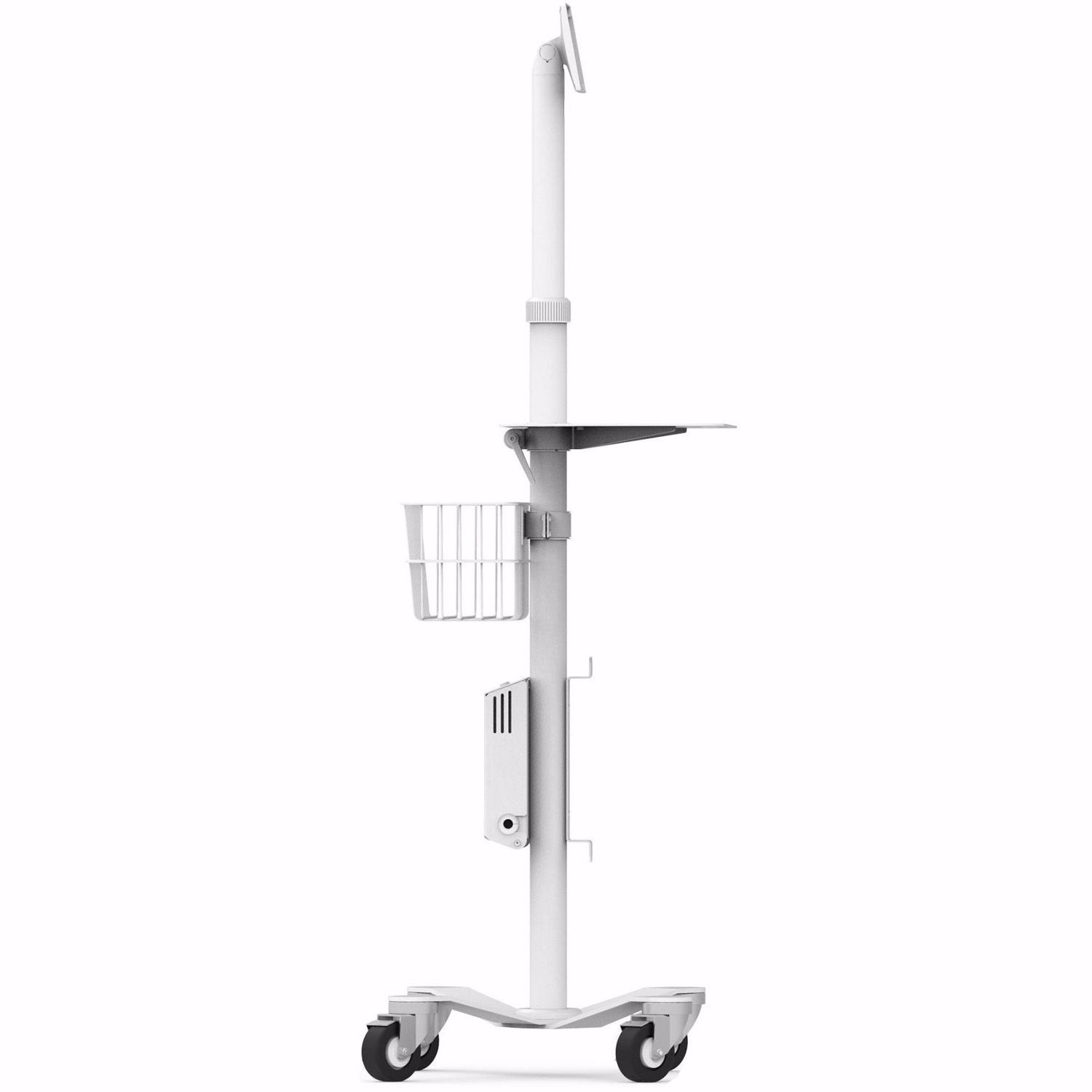 RISE FREEDOM-ROLLING FLOOR POLE STAND WH