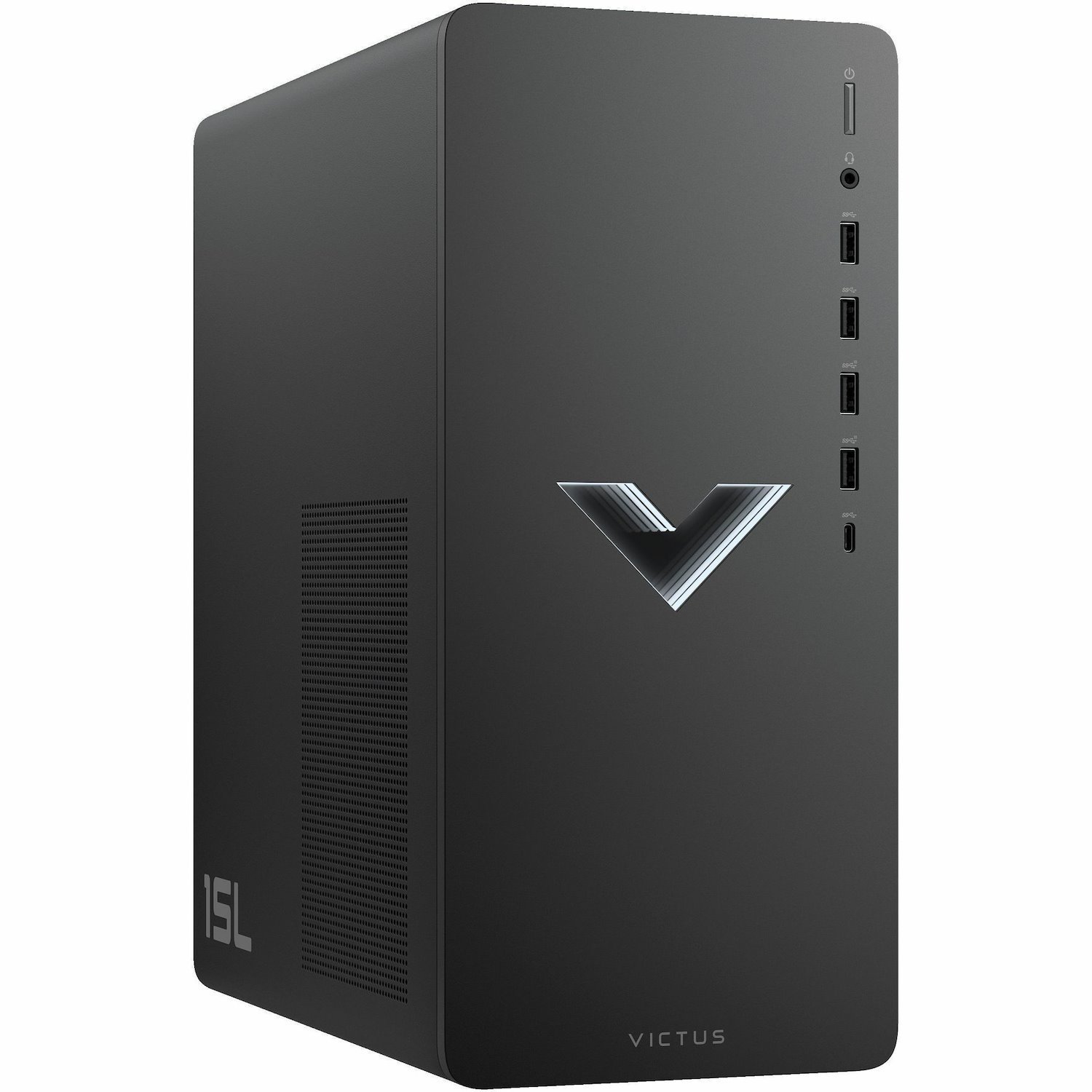 VICTUS TG02-0000a TG02-0120 Gaming Desktop Computer - AMD Ryzen 5 5600G - 8 GB - 512 GB SSD - Mica Silver - Refurbished