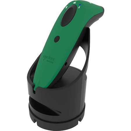 Socket Mobile SocketScan® S740, Universal Barcode Scanner, Green & Black Dock