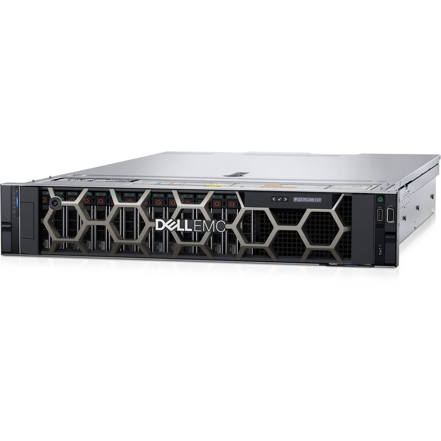 Dell EMC PowerEdge R550 2U Rack-mountable Server - 2 Xeon Silver 4310 2.10 GHz - 32 GB RAM - 2 TB HDD - (1 x 2TB) HDD Configuration - Serial ATA/600, Serial Attached SCSI (SAS) Controller
