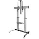 Eaton Tripp Lite Series Heavy-Duty Rolling TV Stand, Height Adjustable, 60" - 100" Screens