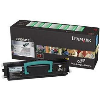 Lexmark E250A11E Original Laser Toner Cartridge - Black - 1 Pack