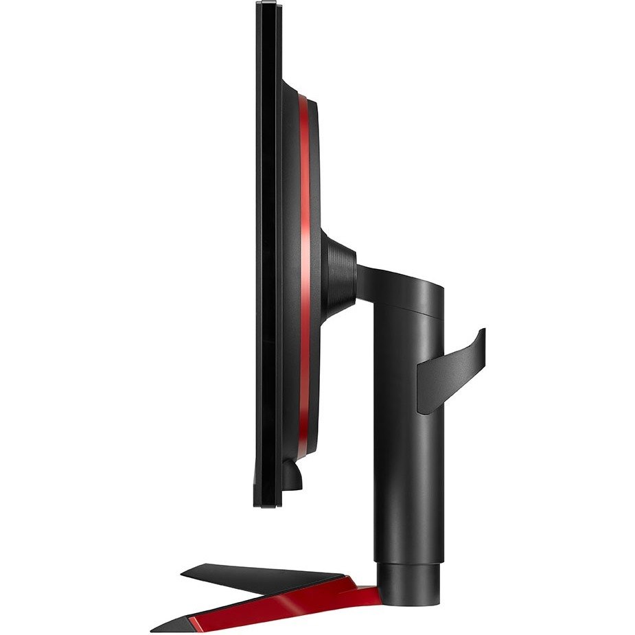 LG UltraGear 27GN75B-B 27" Class Full HD Gaming LCD Monitor - 16:9 - Black, Red