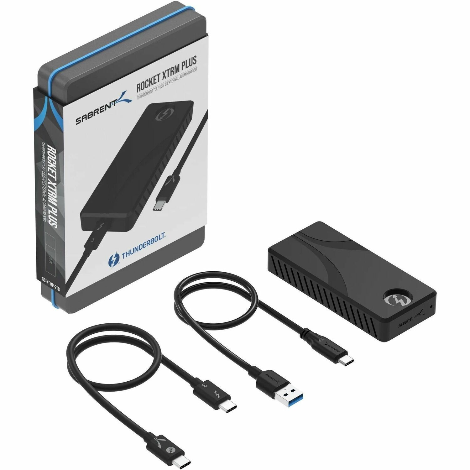 Sabrent Rocket XTRM Plus SB-XTMP-4TB 4 TB Portable Rugged Solid State Drive - External - Dark Gray