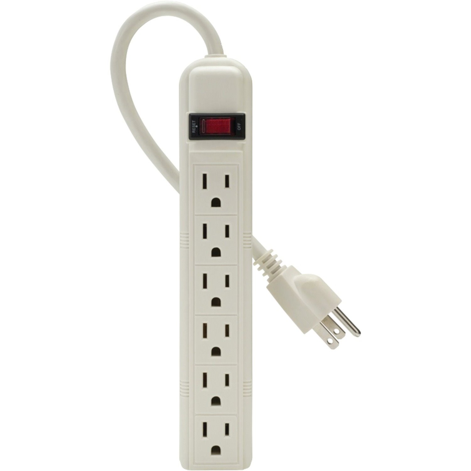 Belkin 6 Outlet Power Strip - 3 foot cord - White