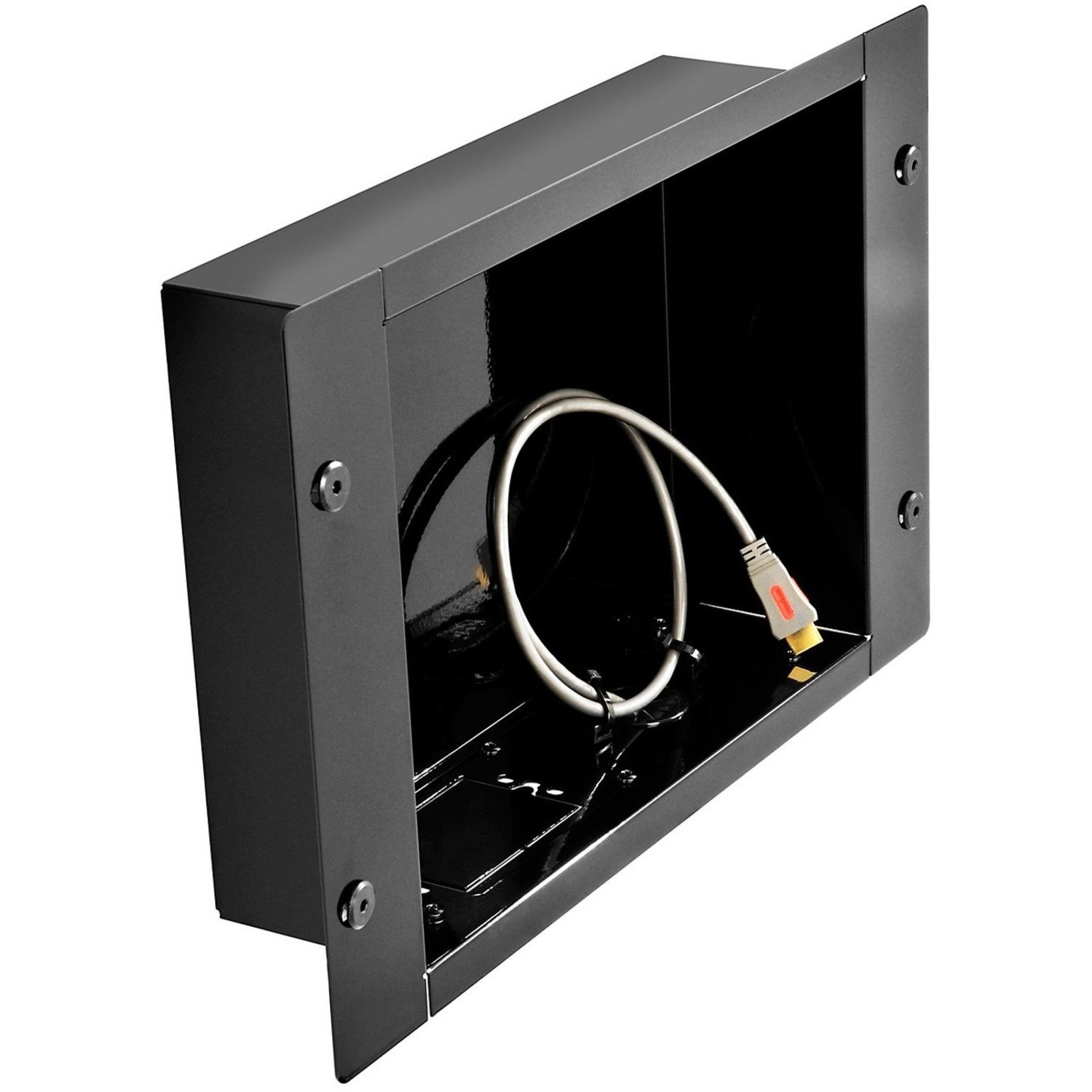 Peerless-AV&reg; Recessed Cable Management and Power Storage Accessory Box