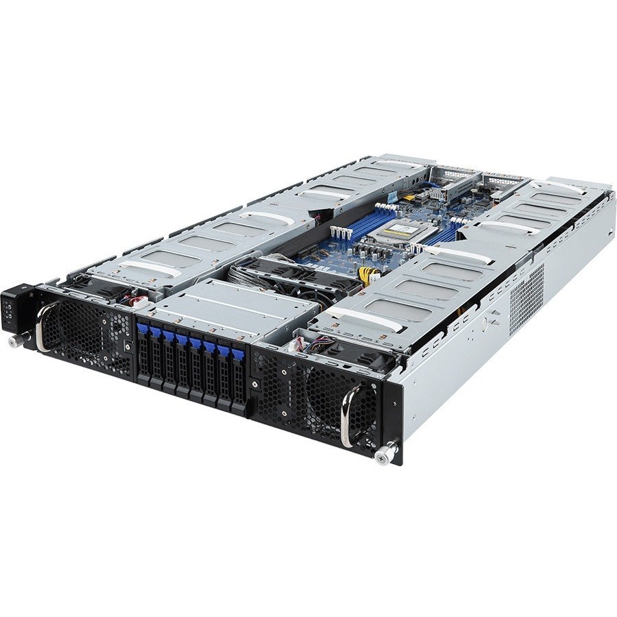 GIGABYTE1 G291-Z20 Barebone System - 2U Rack-mountable - Socket SP3 - 1 x Processor Support