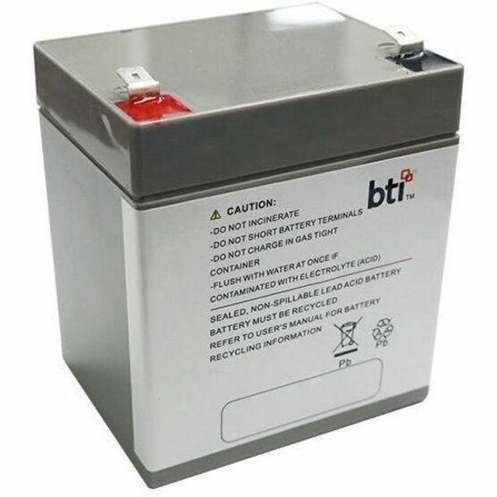 BTI RBC30-SLA30-BTI 12V 5AH 1-CELL LEAD ACID UPS BATTERY FOR RBC30