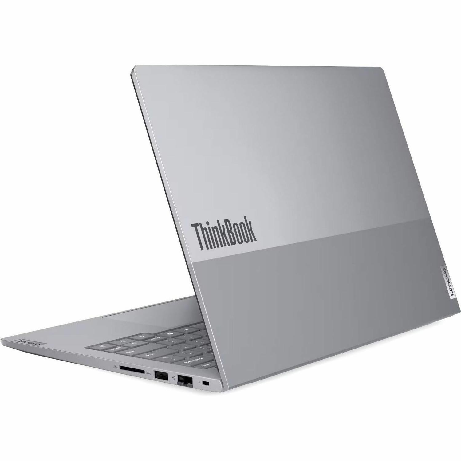 Lenovo ThinkBook 14 G9 IRL 21UY001UAU 14" Notebook - WUXGA - Intel Core 5 210H - 16 GB - 512 GB SSD - Arctic Gray