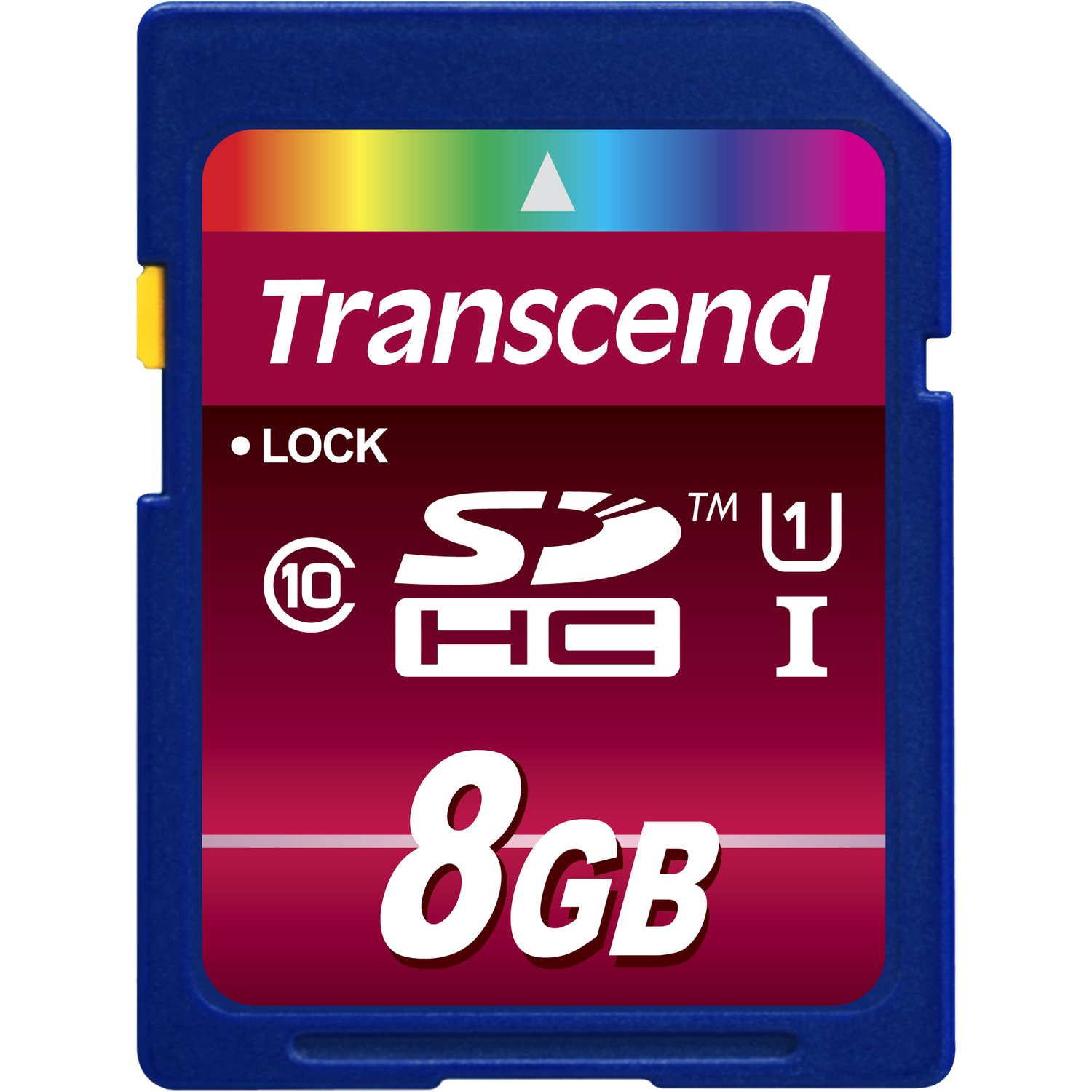 Transcend 8 GB Class 10/UHS-I SDHC - 1