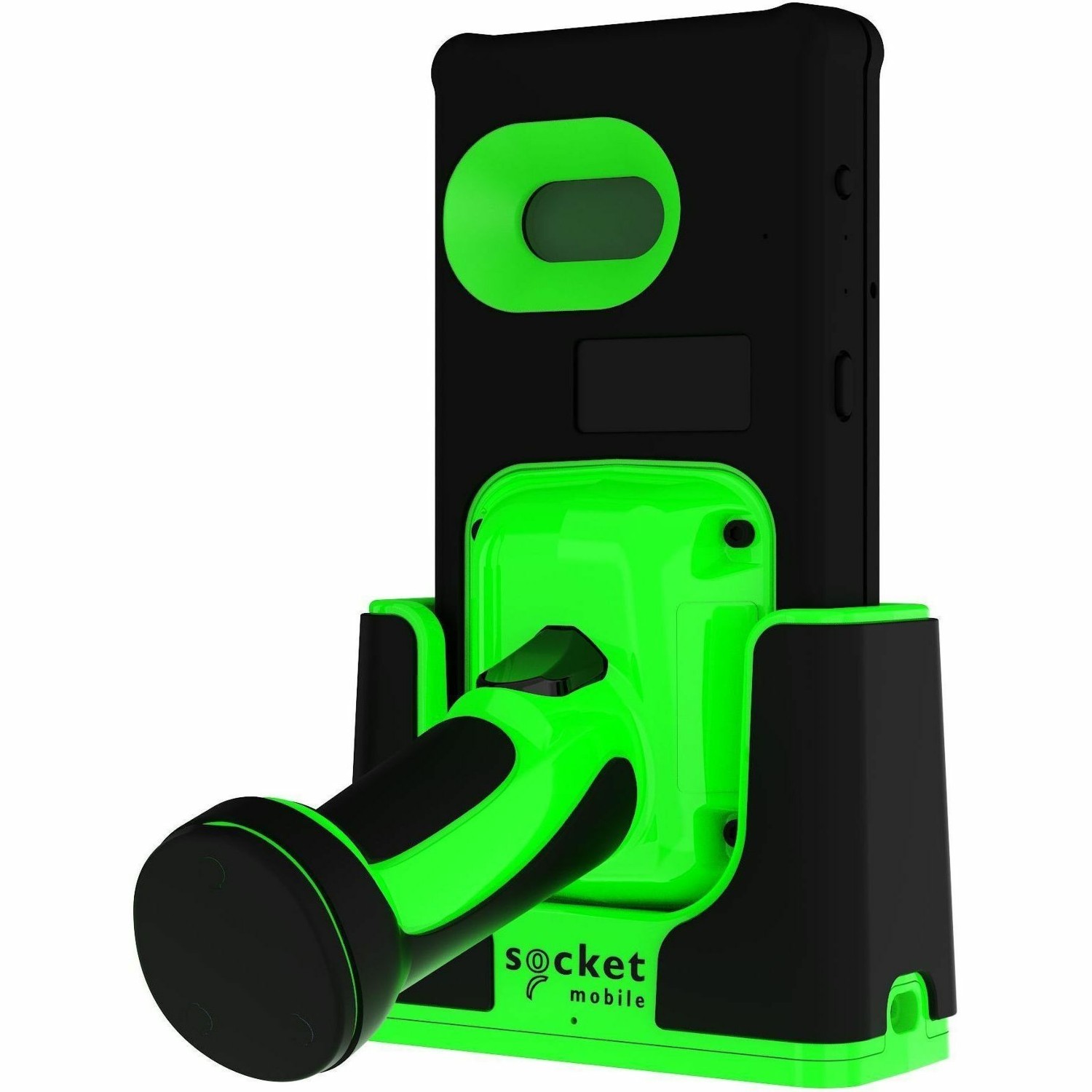 Socket Mobile XtremeScanGrip Mag XG662 Rugged Industrial, Transportation, Logistics, Warehouse Countertop/Wall-mountable Barcode Scanner - Cable/Wireless Connectivity