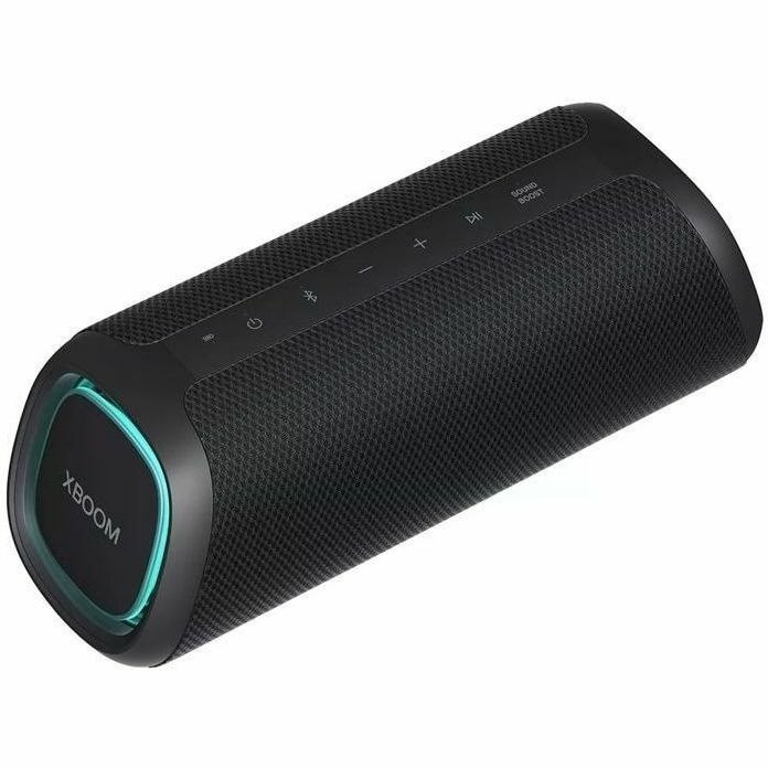 LG XBOOM Go XG7QBK Portable Bluetooth Speaker System - 40 W RMS - Google Assistant, Alexa, Siri Supported - Black