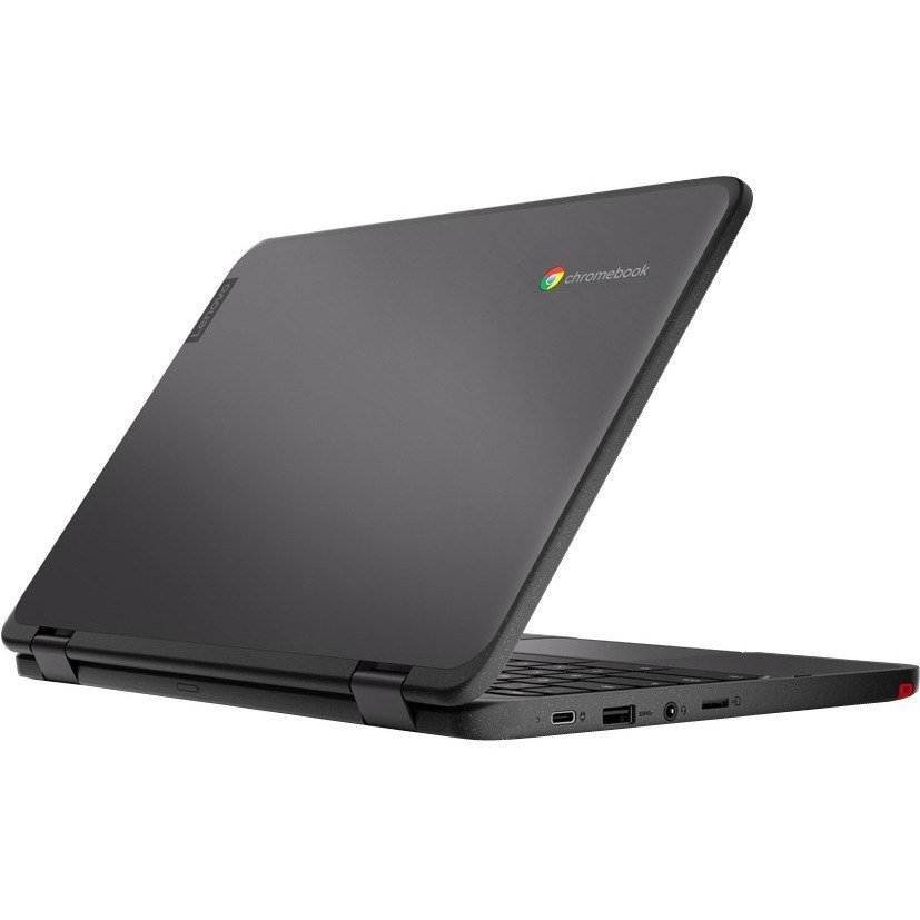 Lenovo 500e Chromebook Gen 3 82JB0001CF 11.6" Touchscreen 2 in 1 Chromebook - HD - Intel Celeron N5100 - 4 GB - 32 GB Flash Memory - English (US), French Keyboard - Gray