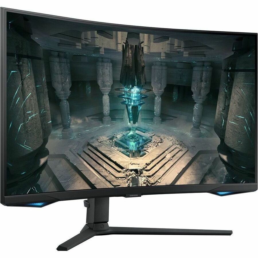 Samsung Odyssey G6 S32BG652EN 32" Class WQHD Curved Screen Smart Gaming LCD Monitor - 16:9 - Black